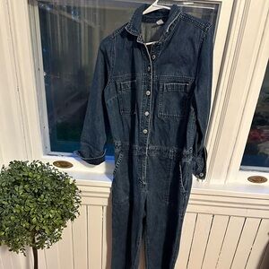 Old Navy denim jumpsuit